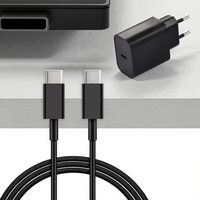 Câble de chargeur mural rapide Type C US/EU/UK, adaptateur de charge rapide USB C QC 3.0 pour 45W 10W