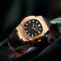 ONOLA 3853 Montres-bracelets pour hommes en cuir de vachette, montres de luxe pour hommes, fournisseurs de montres haut de gamme pour hommes, nouvelles montres pour hommes 2024