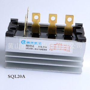 สะพานวงจรเรียงกระแสแบบเฟสเดียว 20a ซิลิคอนไดโอดสำหรับการแปลงพลังงาน - Product Image 1