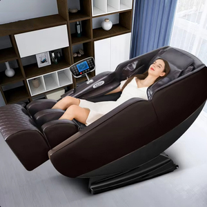 JIAMOOZ Luxury Leather <b>Chair</b> with Air Timing Control <b>Zero</b> <b>Gravity</b> Design for Home Relaxation - Product Image 4