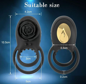 Anillo de Ejercicio Kegel de Silicona Recargable por USB Enovart de 10 Modos, Masajeador Pélvico con Control Remoto Inalámbrico para la Salud de la Próstata Masculina - Product Image 4