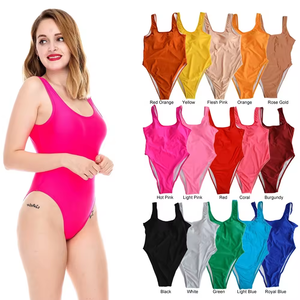 Trajes de Baño Sexys para Mujer, Traje de Baño de Una Pieza con Relleno Extraíble para Novias, Damas de Honor, Bodas, Fiestas, Natación - Product Image 1