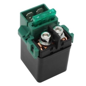 รีเลย์สตาร์ทมอเตอร์ไซค์คาวาซากิ 12V สีดำ ขั้วต่อแบบสกรู ติดตั้งแบบโบลต์ สำหรับเปลี่ยนซ่อม - Product Image 2