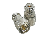 Fiche mâle UHF vers UHF/N et prise femelle Connecteur coaxial RF droit et à angle droit et de type T