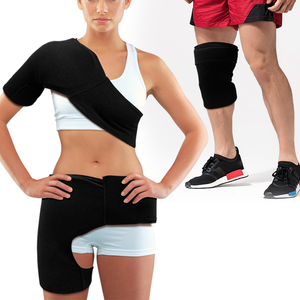 Bantalan Gel dapat digunakan kembali dapat diatur, penjepit bungkus terapi panas dingin, pembungkus es bahu kompresi Gel fleksibel - Product Image 2