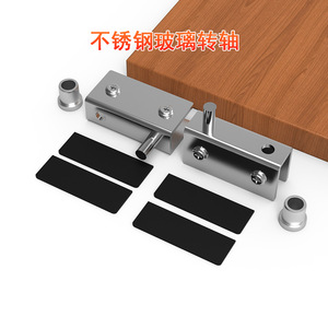 Stainless Steel Glass Door Hinges 180 Degree Minimalist Design For Cabinets Wine Cabinets <b>Display</b> <b>Cases</b> - Product Image 4