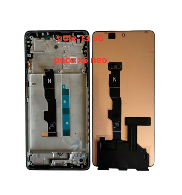 Mobile Phone Lcds Original Amoeld for Redmi Note 13 5G Lcd Screen for Poco X6 Neo Display Touuch Panel Replacement