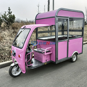 Mini voiture-restaurant électrique à trois roues bien notée, transport spécial de crème glacée électrique mobile à des prix économiques - Product Image 6