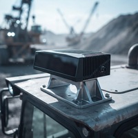Sensor LiDAR 3D Leishen LS500W1 1550nm Presisi Tinggi Ultra-Lebar 120x73 FOV Jangkauan 150m untuk Deteksi Titik Buta Otomatis
