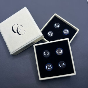 Marqueurs de pointe de queue de billard, disques numérotés G2 G3 G4, accessoires de billard et snooker, boîte en velours - Product Image 1