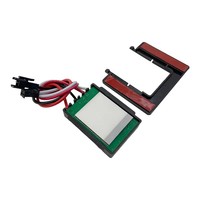 Interrupteur tactile 24V avec gradation à trois niveaux pour éclairage de miroir de salle de bain LED, commande à bouton unique, étanche, certifié CE