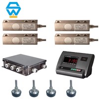 Capteur de pesage électronique personnalisé économique, cellule de charge Hx711 2000kg en acier allié et acier inoxydable, précision 0,03%, garantie 1 an