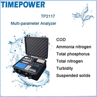 Alat Analisa Kualitas Air Portabel 5 in 1 Multi Parameter COD Amonia Nitrogen TP TN Pengukur Kekeruhan untuk Pengolahan Air Limbah