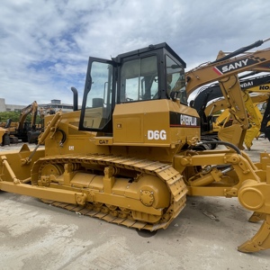 รถดันดิน CAT D6G แบบไฮดรอลิก รถตีนตะขาบ Caterpillar เครื่องจักรก่อสร้างงานดิน - Product Image 4