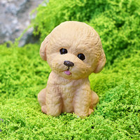 Figurines d'animaux mignons en plastique pour simulation transfrontalière : Poisson-bouffant, Shiba Inu, Écureuil volant, Ours polaire, Caniche, Grenouille des forêts