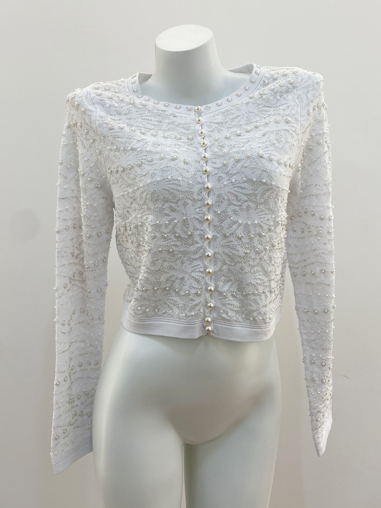 White-Cardigan