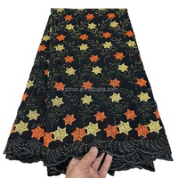 YC58 dubai lafaya brodé dubai broderie originale dentelle de voile suisse pour mariage sénégal