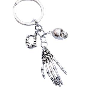 Accesorios <span class=keywords><strong>de</strong></span> Halloween esqueleto fantasma garra Horror llavero creativo mochila colgante accesorios llavero - Product Image 1