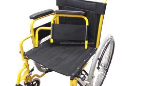 ブラザーメディカルチェア中国ベストセラー最も安いスチール車椅子使用病院マニュアル折りたたみ式ホイールチェア障害者用 - Product Image 2