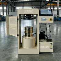 Máquina de Ensayo de Compresión Electrohidráulica 2000kN EN ASTM para Cilindros y Cubos de Hormigón