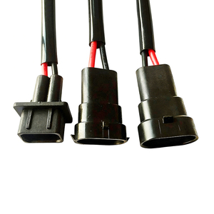 9005 9006 H11 转 Deutsch DT DTP 18AWG <span class=keywords><strong>2</strong></span> 针汽车连接器线束，用于 LED 工作灯条雾灯 - Product Image 3