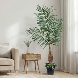 <b>Artificial</b> Areca <b>Palm</b> Plant Real Touch Tropical Indoor Decorative Potted Plant for Home Office Hotel Decor - Product Image 2