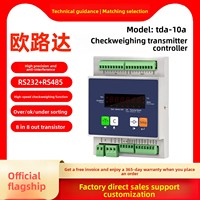 Ouluda TDA-10 Instrumento de Pesaje, Inspección y Clasificación de Alta, Media y Baja Velocidad con Pantalla y Interruptor de Rechazo de Precisión Superior