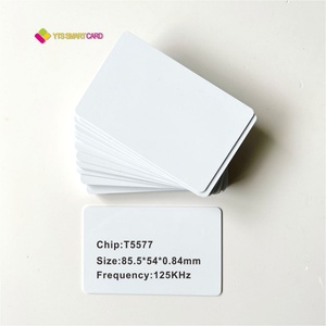 Tarjeta Inteligente RFID sin Contacto YTS 125 Khz, Lectura y Escritura, Chip T5577, Tarjeta de Identificación T5577 en Blanco - Product Image 3