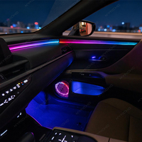 Pour Lexus ES 2018 2023, éclairage d'ambiance de voiture, éclairage intérieur automatique, symphonie intelligente, éclairage LED fluide fantôme, éclairage d'ambiance automobile