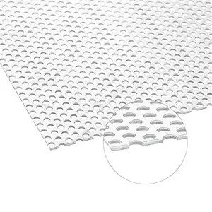 304 316 316l Stainless Steel Punching Plate Perforated Metal Mesh