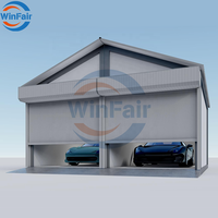 WinFair Porto Rico – Nouvelle maison préfabriquée triangulaire économique, garage modulaire détachable, conteneur préfabriqué, mini-maison de 20 pieds
