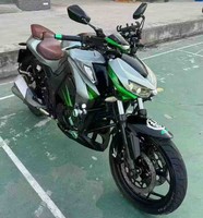 Motocicleta Deportiva Kawasaki Z1000 de 1000cc, Cuatro Cilindros, Refrigerada por Agua, Estilo Naked, de Alta Gama, Tipo Street Fighter
