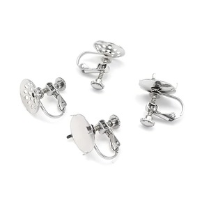 Support de boucles d'oreilles en acier inoxydable, forme ronde en U, pour la fabrication de bijoux DIY, composant métallique 316 - Product Image 1