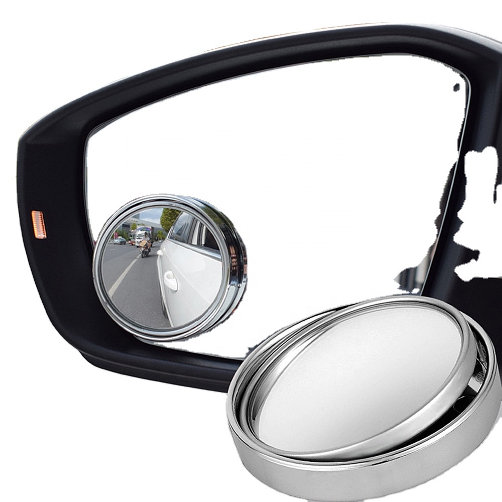 2023 RTS вращающееся на 360 градусов Автомобильное зеркало заднего вида, маленькое круглое зеркало, большое видение, вспомогательное устройство заднего вида, зеркало для слепых зон, автомобильные аксессуары