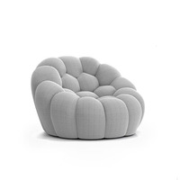 Canapé individuel directement de l'usine, style minimaliste français Roche Bobois, canapé bulle populaire, canapé de loisirs