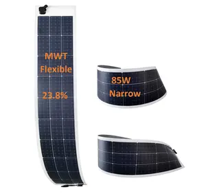 롤링 가능한 태양 전지 패널 태양 소형 솔러 솔러 패널 미니 솔라 패널 접는 태양 전지 판 휴대용 접이식 유연한 태양 전지 패널
