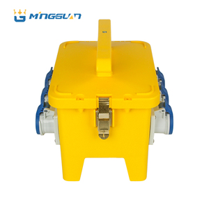 Mingguan ABS/PC không thấm nước IP65 Cee Ổ cắm điện cầm tay hộp phân phối với kết nối vật liệu nhựa - Product Image 5