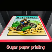 Printer Makanan Tinta Edible L805 CISS dengan Tinta Edible untuk Mencetak Kue, Latte Art, Kopi, Teh Susu, Kue Kering, dan Macaron