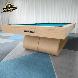 Mesa de Billar de Madera Maciza Fácil de Instalar, Mesa de Billar Multifuncional Moderna y Lujosa de 8 pies con Tablero de Comedor/Tablero de <span class=keywords><strong>Ping</strong></span> <span class=keywords><strong>Pong</strong></span> - Product Image 6