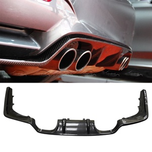 3D Style Carbon Wide Body Kit Front Rear Bumper <b>Lip</b> Diffuser Chin Spoiler <b>Splitters</b> for BMW F80 M3 F82 F83 M4 - Product Image 5