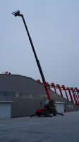 HR2150 5 Ton Lifting Machine Telescopic Handler 21m Lifting Height Forklift With 360 Degree Rotating Cab