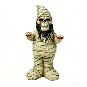 Décorations d'Halloween personnalisées ornements d'extérieur petites statues terrifiantes Figurines de zombies cadeau en résine figurine d'anime - Product Image 2