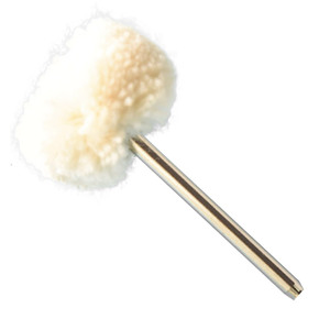 Cotton Polishing Wheel <b>Round</b> Soft Yarn <b>Brush</b> Head For Jewelry Polishing Rotary Tool Accessory - Product Image 1