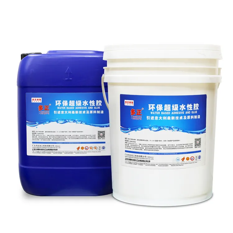 Eco-friendly forniture di fabbrica inodore a base di acqua FAI DA TE pelletteria e contenitore di regalo del legame colla adesiva HN-860H