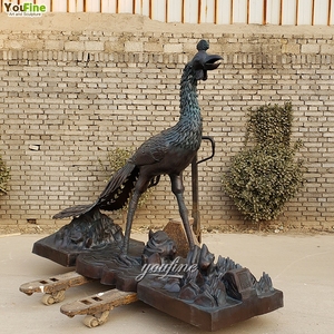 Thần thoại lửa chim tượng đồng Phượng điêu khắc - Product Image 6