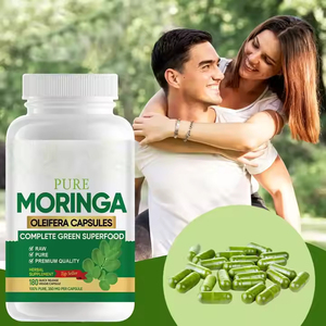 120 cápsulas, 60 unidades, hojas de moringa a granel, beneficios para la salud del extracto de hoja de moringa en polvo, cápsulas de hoja de moringa - Product Image 3