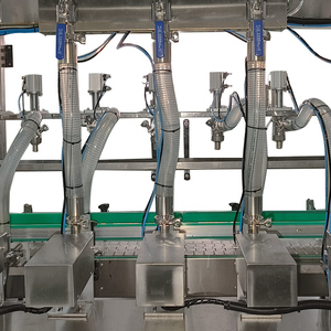 Độ chính xác cao làm đầy của dầu gội sữa tắm và tay xà phòng điền đóng nắp và ghi nhãn tất cả-trong-một dây chuyền sản xuất - Product Image 3