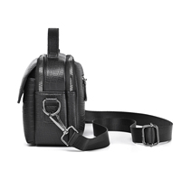 Sac bandoulière tendance en cuir PU de haute qualité, imperméable, léger, résistant à l'usure, avec fermeture éclair et plusieurs poches