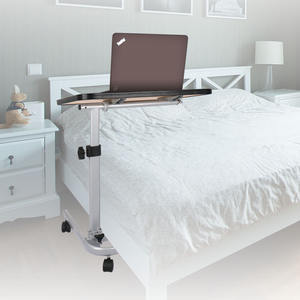 Table de salle à manger de chevet portante Table debout de support en métal à hauteur réglable pour hôpital âgé - Product Image 3