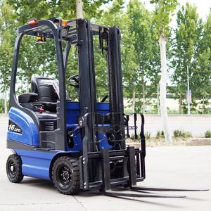 Envío Gratis, Montacargas Eléctrico de 1.2 y 2 Toneladas, Certificado CE, Batería de Litio para Interiores, 4x4, 4 Ruedas, para Almacenes - Product Image 2